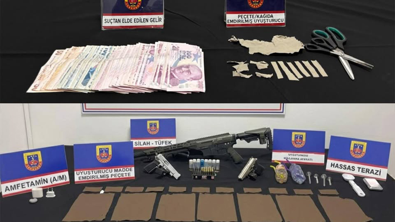 ŞARJ ALETİNE GİZLENMİŞ UYUŞTURUCU MADDE ELE GEÇİRİLDİ