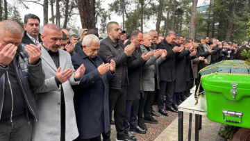 MHP ESKİ İL BAŞKANI BURHANETTİN ARSLAN SON YOLCULUĞUNA UĞURLANDI