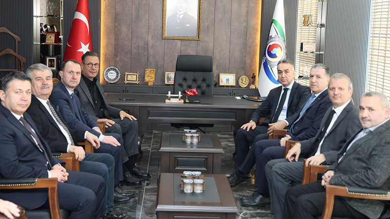 VALİ OKTAY ÇAĞATAY’DAN, KTSO’YA ZİYARET