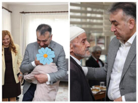 VALİ ÇAĞATAY HUZUREVİ VE SEVGİ EVLERİNİ ZİYARET ETTİ