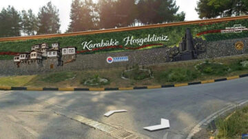 KARABÜK’TE ŞEHİR GİRİŞLERİNDE PEYZAJ ÇALIŞMALARI BAŞLADI