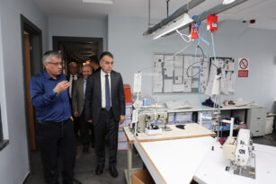 VALİ ÇAĞATAY OSB’DE İNCELEMELERDE BULUNDU