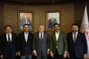 BAŞKAN ÇETİNKAYA ANKARA’DA TEMASLARDA BULUNDU