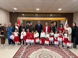 ÇETİNKAYA MAKAMINI ÇOCUKLARA BIRAKTI