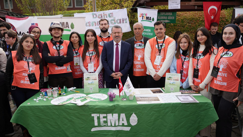 KARABÜK ÜNİVERSİTESİ GENÇ TEMA TOPLULUĞUNA İKİ ÖDÜL BİRDEN
