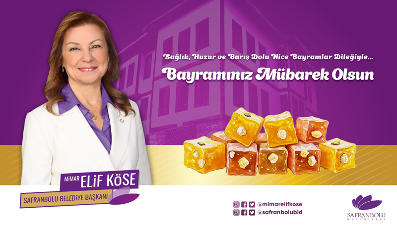 SAFRANBOLU BELEDİYE BAŞKANI KÖSE’DEN KURBAN BAYRAMI MESAJI