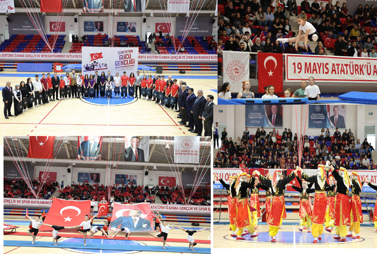 19 MAYIS ATATÜRK’Ü ANMA, GENÇLİK VE SPOR BAYRAMI KUTLANDI.