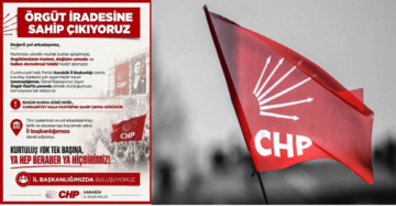 CHP KARABÜK İL BAŞKANLIĞI “ GENEL BAŞKANIMIZ ÖZGÜR ÖZEL’İN YANINDAYIZ!”