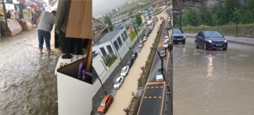 KARABÜK’TE SAĞANAK YAĞIŞ HAYATI FELÇ ETTİ