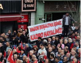 “VAGON BOŞALTMAK İŞİMİZ KADRO HAYALİMİZ”