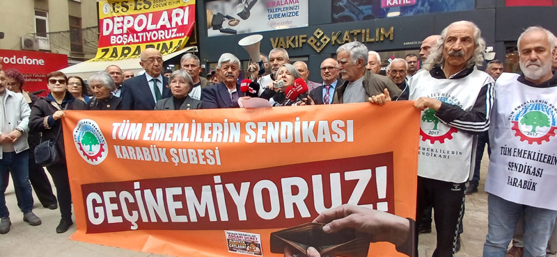 “HER EMEKLİ AYLIĞINA DERHAL 20.000 TL SEYYANEN ZAM YAPILMALIDIR!”
