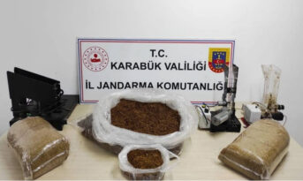 KARABÜK’TE UYUŞTURUCU VE KAÇAK TÜTÜN OPERASYONU