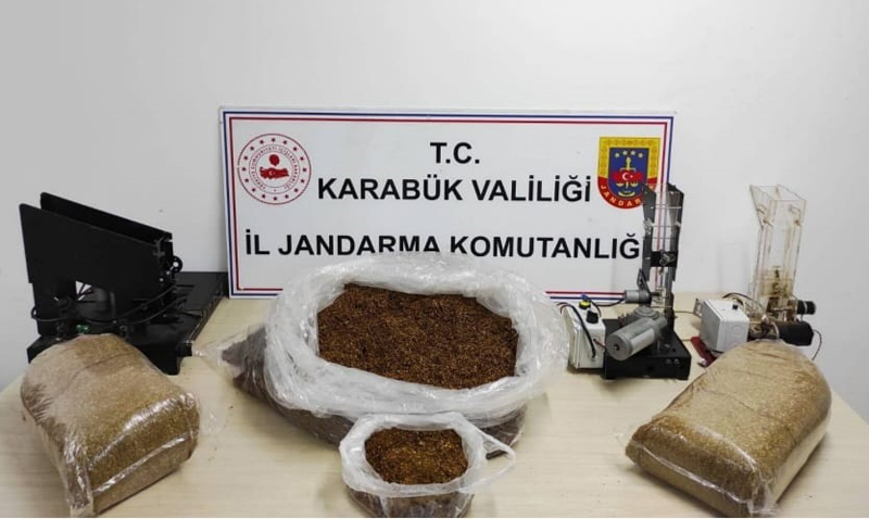 KARABÜK’TE UYUŞTURUCU VE KAÇAK TÜTÜN OPERASYONU