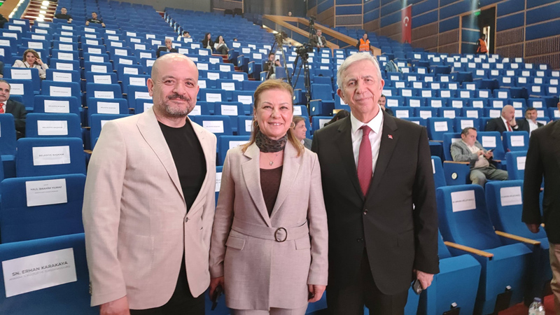 TARİHİ KENTLER BİRLİĞİ BAŞKANı MANSUR YAVAŞ, VEKİL ELİF KÖSE…