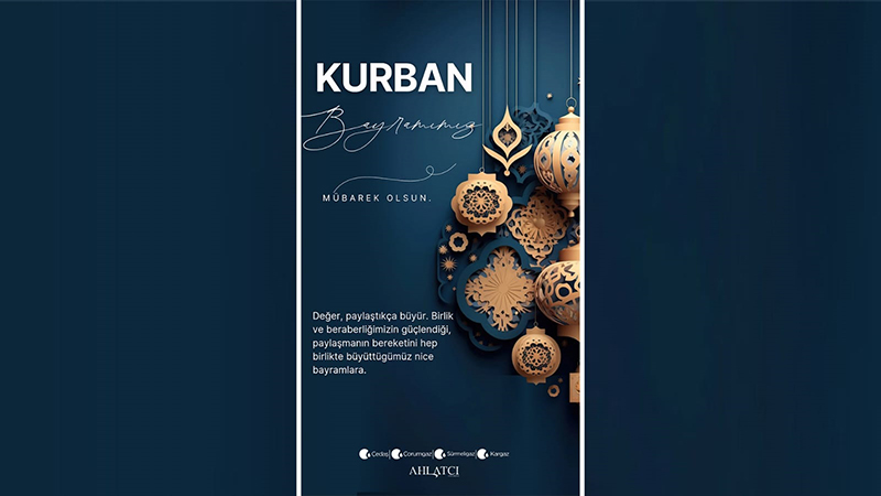 KARGAZ KURBAN BAYRAMI KUTLAMA MESAJI