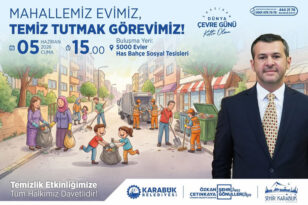 KARABÜKTE TEMİZLİK SEFERBERLİĞİ