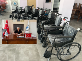 TÜRKİYE SAKATLAR DERNEĞİ KARABÜK ŞUBESİNE 30. YILINDA ANLAMLI BAĞIŞ