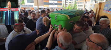 MUSTAFA ERTEN SON YOLCULUĞUNA UĞURLANDI