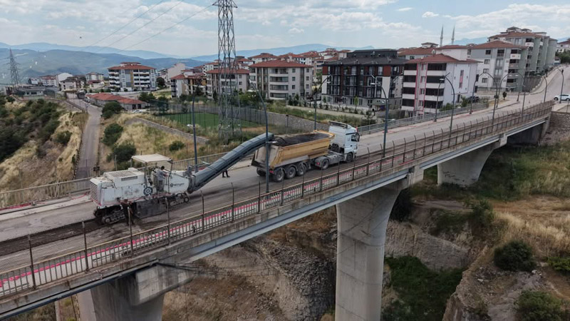 KANYON KÖPRÜ TRAFİĞE KAPANDI MODERNİZASYON ÇALIŞMALARI BAŞLADI