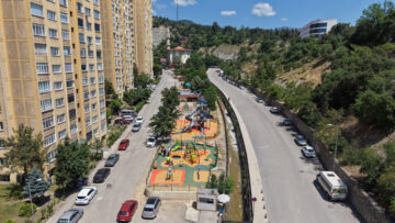 KARABÜK’TE CEVİZKENT TOKİ TEMA PARKI’NDA SONA GELİNDİ