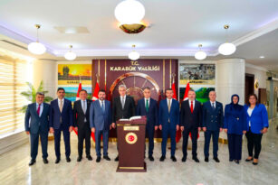 SAĞLIK BAKANI MEMİŞOĞLU KARABÜK’E GELDİ
