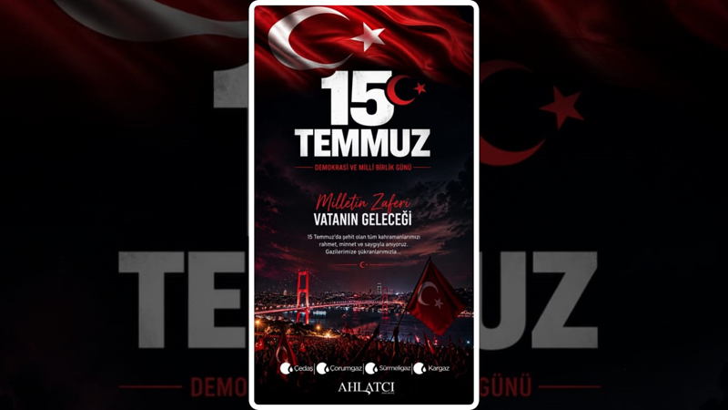 KARGAZ 15 TEMMUZ MESAJI