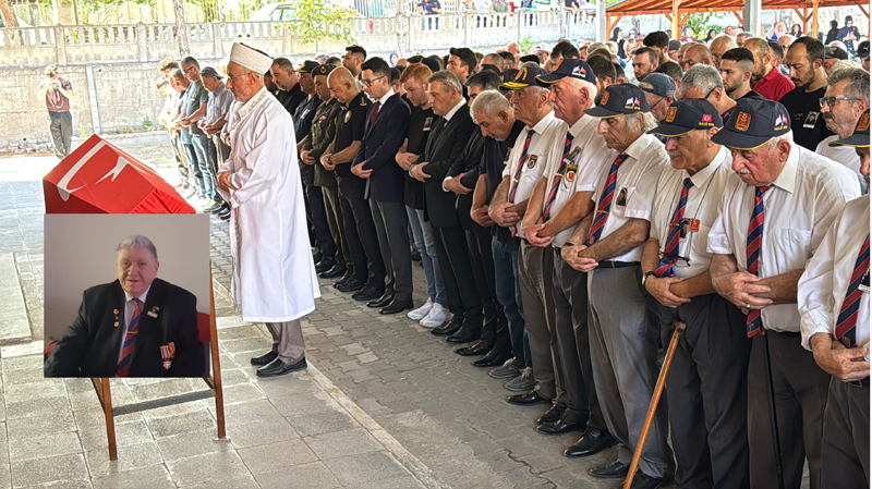KIBRIS GAZİSİ RUHİ İLTEROĞLU SON YOLCULUĞUNA UĞURLANDI.