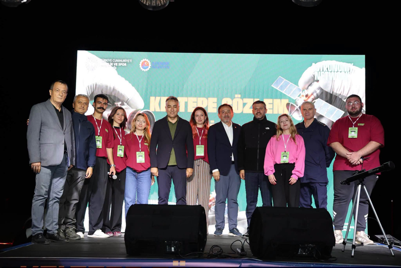 KELTEPE’DE GÖZLEM ŞENLİĞİ VE UZAY GİRİŞİMCİLİĞİ FESTİVALİ BAŞLADI