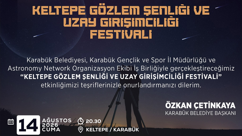KELTEPE GÖZLEM FESTİVALİ BAŞLIYOR