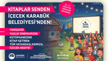 AÇIK HAVA SİNEMASINDA ANLAMLI KAMPANYA