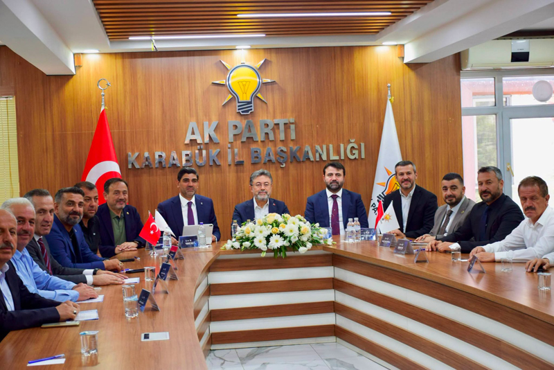 TARIM VE ORMAN BAKANI YUMAKLI, AK PARTİ KARABÜK TEŞKİLATINI ZİYARET ETTİ…
