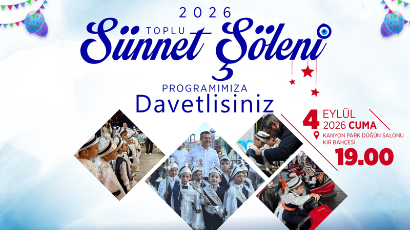 KARABÜK’TE SÜNNET ŞÖLENİ İÇİN HAZIRLIKLAR TAMAM