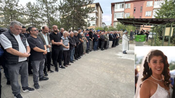 KAZADA HAYATINI KAYBEDEN CANSU ÖĞRETMEN SON YOLCULUĞUNA UĞURLANDI