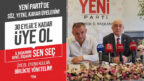 YENİ PARTİ İLÇE BAŞKANLIĞI ÖN SEÇİMLERİ 26-27 EYLÜL’DE YAPILACAK