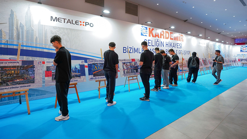 KARDEMİR, METALEXPO’DA ÜRETİM GÜCÜ VE ÇELİĞİN HİKÂYESİNİ SERGİLEDİ
