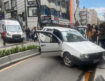 KARABÜK’TE KONTROLDEN ÇIKAN ARAÇ KADINAA ÇARPTI