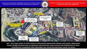 2026 KPSS-ORTAÖĞRETİM SINAVI İÇİN KARABÜK’TE TRAFİK DÜZENLEMESİ YAPILACAK