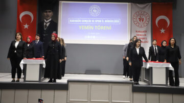 KARABÜK GSM’DE KADROYA GEÇEN 26 PERSONEL YEMİN ETTİ