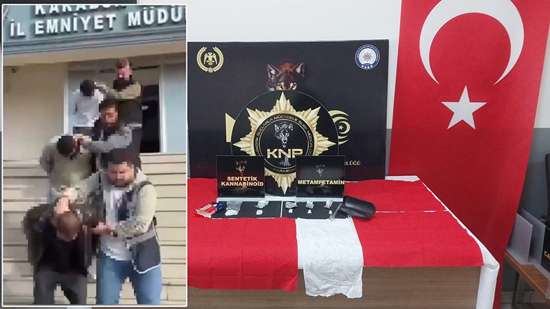 NARKOTİK KÖPEĞİ DORA İZİNİ SÜRDÜ, 3 ZEHİR TACİRİ YAKALANDI