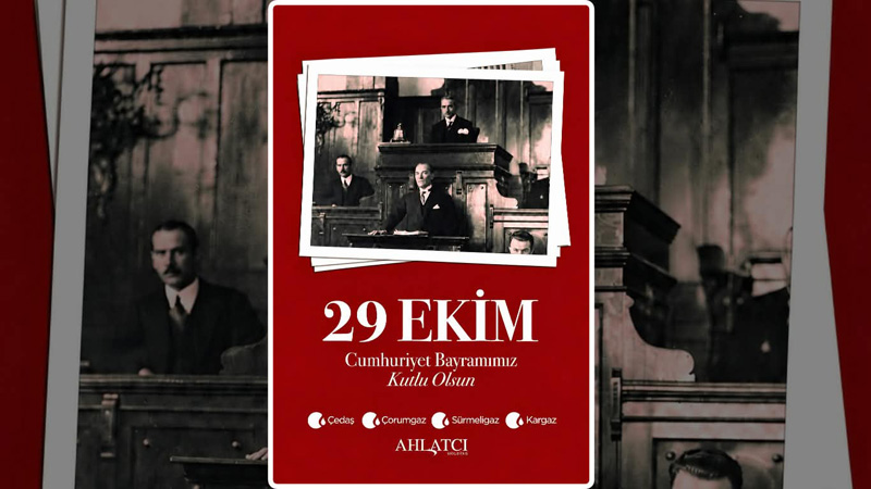 KARGAZ 29 EKİM CUMHURİYET BAYRAMI KUTLAMA MESAJI