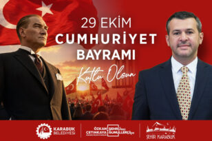 BAŞKAN ÇETİNKAYA’DAN 29 EKİM CUMHURİYET BAYRAMI MESAJI